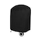 Modern Leisure Chalet Round Charcoal Grill Cover, 27 in. Diameter x 4 in. H, Black 2979 - alternate 7